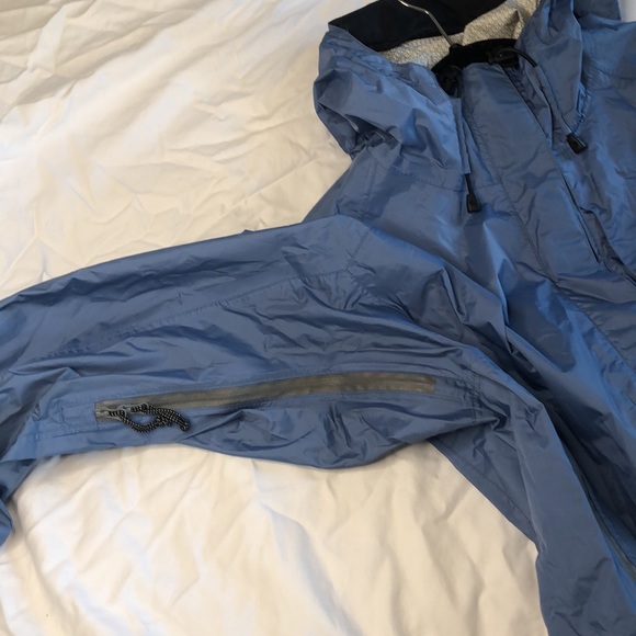 Light Blue Red Ledge Rain Jacket - Picture 3 of 5